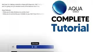 How To Use WithAQUA (WithAQUA Tutorial) Voice-Native AI Text Editor