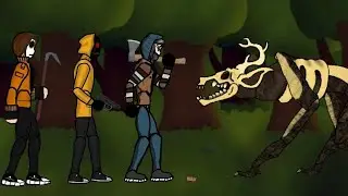[DC2] Masky, Hoodie and Ticci Toby vs Wendigo