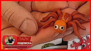 Паук из пластилина. Как слепить паука. Видео Лепка у Романа