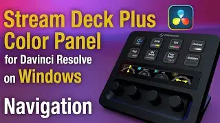 Davinci Color Panel Stream Deck Plus Windows Navigation