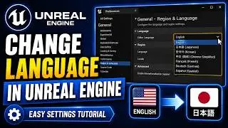 How to Change Language in Unreal Engine in 30 Seconds