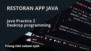 JAVA RESTORAN APP- TUGAS 2 DESKTOP APPLICATION DEVELOPMENT