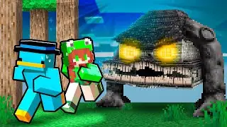 I built a MONSTER HOUSE in Minecraft!