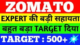 ZOMATO SHARE TARGET | ZOMATO SHARE LATEST NEWS | ZOMATO SHARE PRICE | SHARE MARKET NEWS