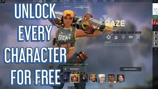 HOW TO UNLOCK EVERY VALORANT AGENT INSTANTLY & FOR FREE