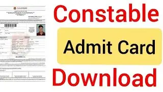 Punjab constable exam admit card download Karo Download Admit Card Constable on Mobile 2021