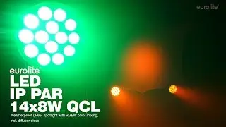EUROLITE LED IP PAR 14x8W QCL