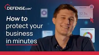 How to protect your business in minutes with Defense.com | Product tour