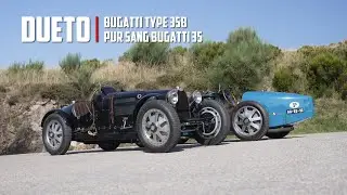 Dueto: Bugatti Type 35B e Pur Sang Bugatti 35