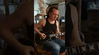 Как звучит Les Paul Black Beauty 1956 года (просохший). #guitar #gibson #black