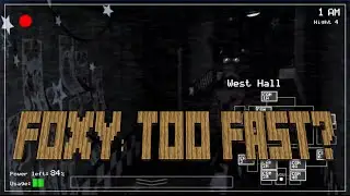 Foxy: Gotta Go Fast