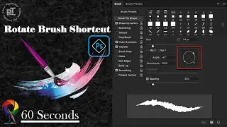 Rotate Brush Photoshop Shortcut 