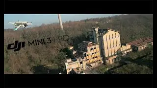 DJI Mini 3 Pro - Ex Cartiera con crash (Former paper mill with crash)Cinematic 4K #dji #djimini3pro