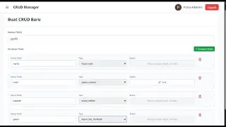 Base CRUD Generator Laravel 12 Livewire: Tinggal Klik, Generate, Langsung Jadi!