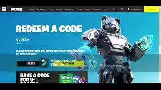 *Brand new Fortnite redeem code!