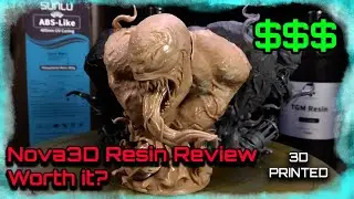 Are Nova3D's TGM, Tough and Clear Resins worth your money? Let's find out!