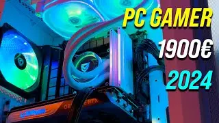 PC Gaming/Streaming/Edición 4K por 1900€ *2024* ✅ Rendimiento 🔝 Build de color Blanco 🚀