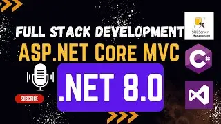 ASP.NET MVC Full Stack Development 🚀 | .NET 8 | CRUD Operations Paging Sorting Searching