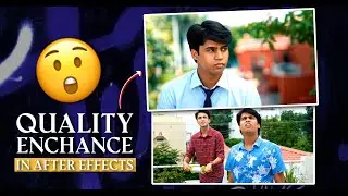 Crushed Friendship Reels Tutorial \ After Effects Color Grading+Topaz Ai Settings l Quality Enchance