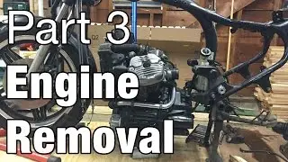 Motor Removal - Honda CX500 - Moto Fugazi Build Part 3