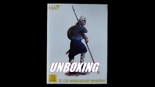 Unboxing boîte de figurines Hät 8168. L'Infanterie Andalouse, El Cid au 1/72.