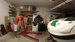 How To Remove Mercruiser Engine from boat