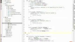 23 Intro to the Java API for WebSockets Updating the JavaScript Client to make use of Path Parameter