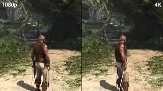 Assassin's Creed Black Flag 1080p Vs 4K DSR Graphics Comparison