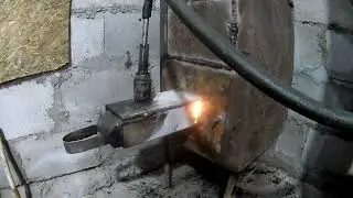 Печь на отработке обзор горелки
