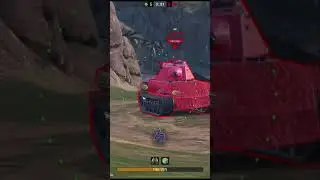 СТАТИСТ на ИМБЕ ТАЩИЛ БОЙ 1 vs 3 и встретил БОТА для ПРОКАЧКИ АКК в #blitz #tanksblitz #shorts