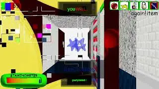 Baldi's Mod Menu Chaos! (Baldi's Basics Plus 0.7)