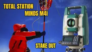 Tutorial Total Station Minds M4i Stake Out