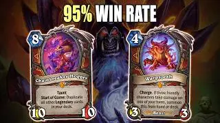 Four 6 Win Tavern Brawls in a row with Control Warlock! Farm with ease!