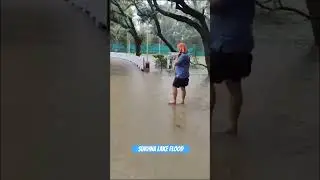 Sukhna Lake Chandigarh Floods- Water overflow