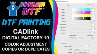 How to Adjust Colors for DTF Printing on Cadlink