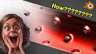 Create Multiple Holes in Blender for ANY Shape in Seconds