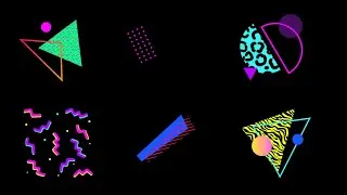 black screen | 10 Neon Effect |