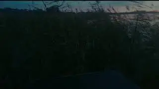 На вездеходе по озеру.  Вечерняя прогулка