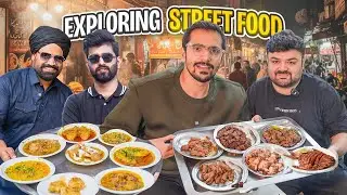 CRAZY STREET FOOD HUNT in LAHORE - Molu ki fish, Pofi ka buffet or Bhaiya kabab