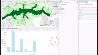 Stolpediagram av Pikselverdier i et Diskret Raster
