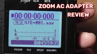 Zoom H4N Audio Recorder AD-14 AC Adapter, 5V AC Power Adapter Designed for Use with H4n REVIEW SETUP