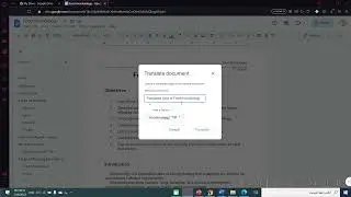 How to translate a whole file using google drive