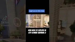 Explore the new areas in CITY ZOMBIE SURVIVAL 2 #fortnite #uefn #créatif #fortnitemap