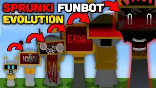 Minecraft But I Evolve SPRUNKI FUN BOT PHASE 0-10