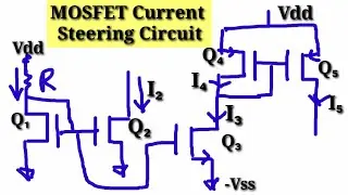 Analog Circuit Lecture 86 / MOS Current Steering Circuit