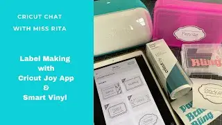Craft Labels with Cricut Joy App & Smart Vinyl