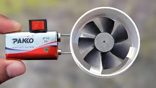 Making homemade vacuum cleaner with recycled materials