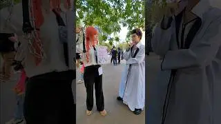 Yes or woof #cosplay #tiktok #anime #косплей #chainsawman #bleach 2024 #shorts #makima #aizen