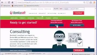 Tutorial: Downloading bonita soft BPM