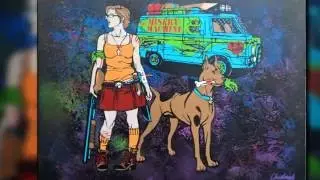 Scooby-Doo - Stencil Painting